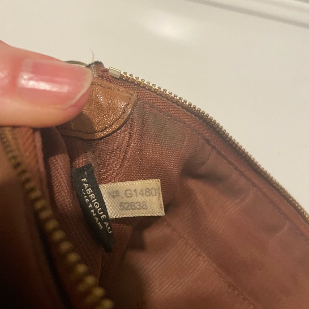 Coach Vintage 2014 Leather East/West Swingpack Crossbody Bag - Picture 7 of 10